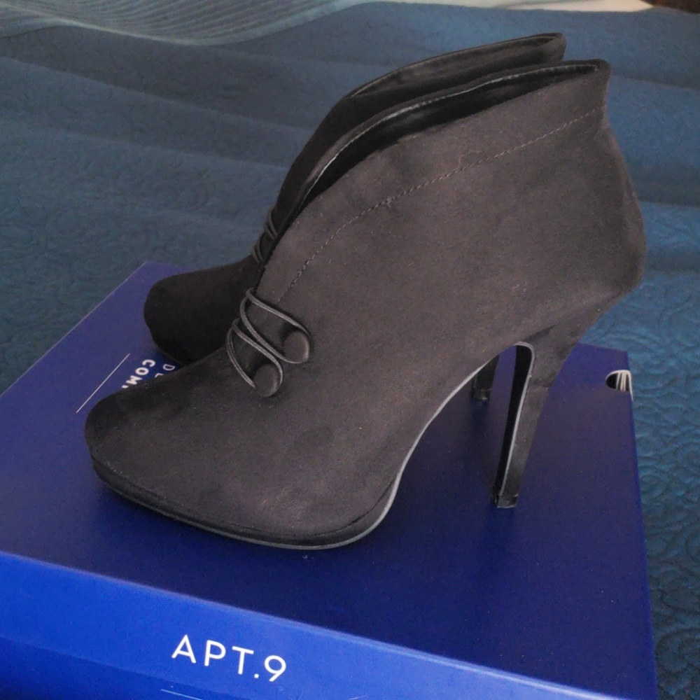 Black Booties - Picture 3 of 6